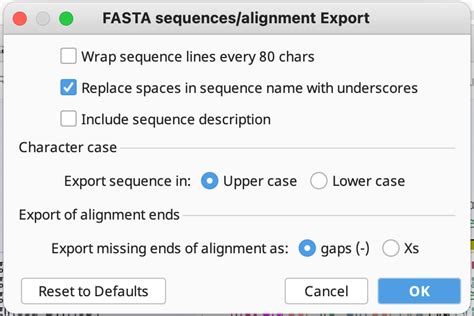 0003166: Problem aligning FASTA file with MUSCLE .